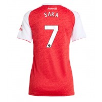Arsenal Bukayo Saka #7 Domáci Ženy futbalový dres 2025-26 Krátky Rukáv